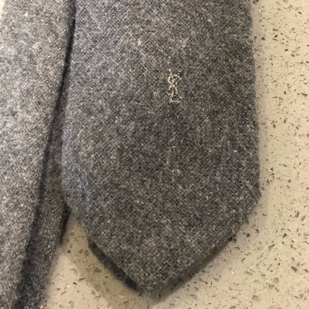YSL Wool tie Yves Saint Laurent